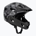 Vaikiškas dviračių šalmas ATTABO Predator full face gray