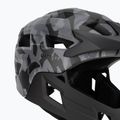 Vaikiškas dviračių šalmas ATTABO Predator full face gray 7