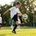 Vaikiškas futbolo komplektas OneTeam Precision Set marškinėliai ir šortai balti 13