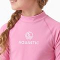 Vaikiški marškinėliai AQUASTIC Rimos UV 50+ UPF pink 4