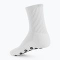 Vaikiškos futbolo kojinės OneTeam Precision Grip non-slip 2-pack white 2