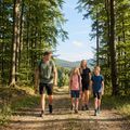 Vaikiški žygio marškinėliai KADVA TrailCore kvėpuojantys tamsiai mėlyni 6