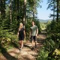 Vyriški žygio marškinėliai KADVA TrailCore kvėpuojantys žalia 5