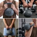Kettlebell SOFT XTREXO 12 kg pilkas 6