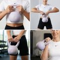 Minkštas kettlebell XTREXO 4 kg purple 6