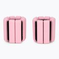Sunkūs diržai kulkšnių ir riešų žastams  XTREXO SCULPT 2 x 1 kg pink