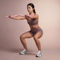 Lenkta štanga XTREXO SCULPT 90 cm rožinė 3