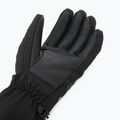 Moteriškos slidinėjimo pirštinės KADVA Mountain Flow Pro oda 3M Thinsulate juoda 7
