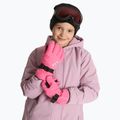 Vaikiškos pirštinės KADVA Mountain Flow rožinės spalvos