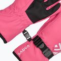 Vaikiškos pirštinės KADVA Mountain Flow rožinės spalvos 8