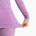 Moteriškų termoaktyvių apatinių komplektas WOOLCANO Merino SET0543 violetinis 6