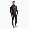 Vyriškas neopreninis kostiumas banglenčių sportui AQUASTIC 4/3 mm WAVEY black