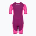 Vaikiškas surfingo neopreninis kostiumas AQUASTIC 1.5 mm WAVEY pink 9