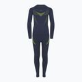 Vaikiškų termoaktyvių apatinių rinkinys KADVA ALPINESTEP THERMO LIGHT PLUS navy / green 10