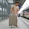 Vidutinio dydžio kelioninis lagaminas KADVA Palero 64 l smėlio spalvos 16