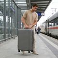 Vidutinio dydžio kelioninis lagaminas KADVA Palero 64 l pilkas 16