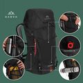 Trekkingo kuprinė KADVA Sendero 35 l juoda 22