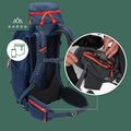 Trekkingo kuprinė KADVA Vagabundo 40 l mėlyna 29