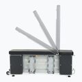 Rinkinys TREXO Suolelis Storage + Hanteliai Hex juodas 9