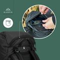 Turistinė kuprinė KADVA Mundoro 35 l juoda 15
