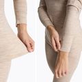 Moteriškų termoaktyvių apatinių komplektas WOOLCANO Merino 100% SET0543 smėlio spalvos 6