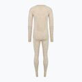 Moteriškų termoaktyvių apatinių komplektas WOOLCANO Merino 100% SET0543 smėlio spalvos 11