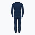 Vaikiškų termoaktyvių apatinių komplektas WOOLCANO Merino 100% SET0683 tamsiai mėlynas 3