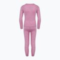 Vaikiškų termoaktyvių apatinių komplektas WOOLCANO Merino 100% SET0683 violetinis 3