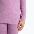 Vaikiškų termoaktyvių apatinių komplektas WOOLCANO Merino 100% SET0683 violetinis 6