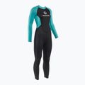Moteriškas plaukimo hidrokostiumas AQUASTIC Wavey LG WMNS 2 mm juodas/mėtinis
