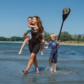 Moteriškas plaukimo hidrokostiumas AQUASTIC Wavey WMNS 2 mm juodas/mėtinis 10