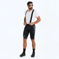 Vyriški dviračių šortai ATTABO Kirun Pro Bib Shorts Cargo juodi 2
