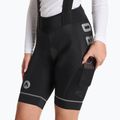 Moteriški dviračių šortai ATTABO Kirun Pro WMNS Bib Shorts Cargo juodi 4