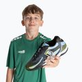 Vaikiški futbolo batai OneTeam Robero Teen IC juodi/mėlyni 12