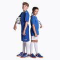 Vaikiški futbolo batai OneTeam Robero Teen TF tamsiai mėlyni/oranžiniai 15