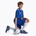 Vaikiški futbolo batai OneTeam Robero Teen FG/AG tamsiai mėlyni/oranžiniai 17