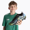 Vaikiški futbolo batai OneTeam Robero Teen FG/AG juodi/mėlyni 15