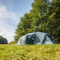 Pripučiamas 8 asmenų stovyklavimo palapinė KADVA AIRcamp 8.44 žalia 5
