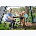 Sulankstomas turistinis stalas + kėdės KADVA CAMPtable rinkinys 4-6 asmenims pilkas 5