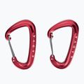 Karabinas hamako tvirtinimui KADVA Hammock Carabinier raudonas
