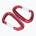 Karabinas hamako tvirtinimui KADVA Hammock Carabinier raudonas 4