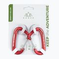 Karabinas hamako tvirtinimui KADVA Hammock Carabinier raudonas 6