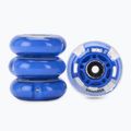 Ratukai riedučiams LED HUMBAKA Flashing Wheels 64 mm 4 vnt. Balti 2