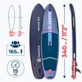 Irklentė SUP AQUASTIC Perth Pro 11'2" allround tamsiai mėlyna 20