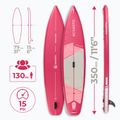 Rinkinys pripučiama lenta SUP AQUASTIC Touring 11'6" pink 27
