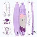 Rinkinys pripučiama lenta SUP AQUASTIC Touring 11'6" purple 20