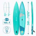 Irklentė SUP AQUASTIC Touring 12'6" žalia 19