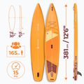 Irklentė SUP AQUASTIC Touring 12'6" oranažinė 20