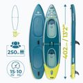 Baidarė/SUP hibridinė AQUASTIC Raglan 13'2" žalia 19