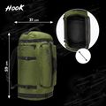 Kuprinė HOOK FIGHTING Camp 2w1 Duffel Bag 41 l zielony 18